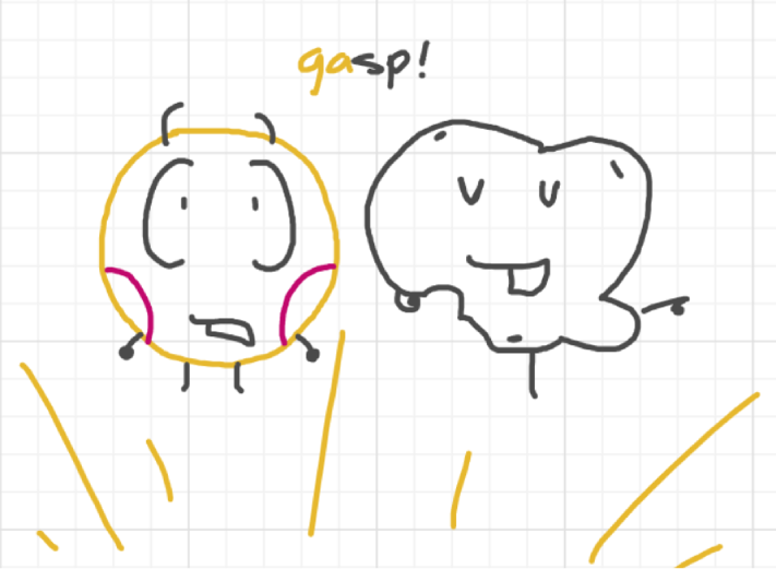 A panel from Chilly, episode two of the Board Boards object show by Furretwalk/WalkingFurret.
